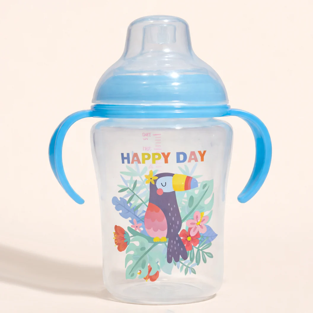 Baby Sippy Cup Parrot Blue - Sunshine - Image 2