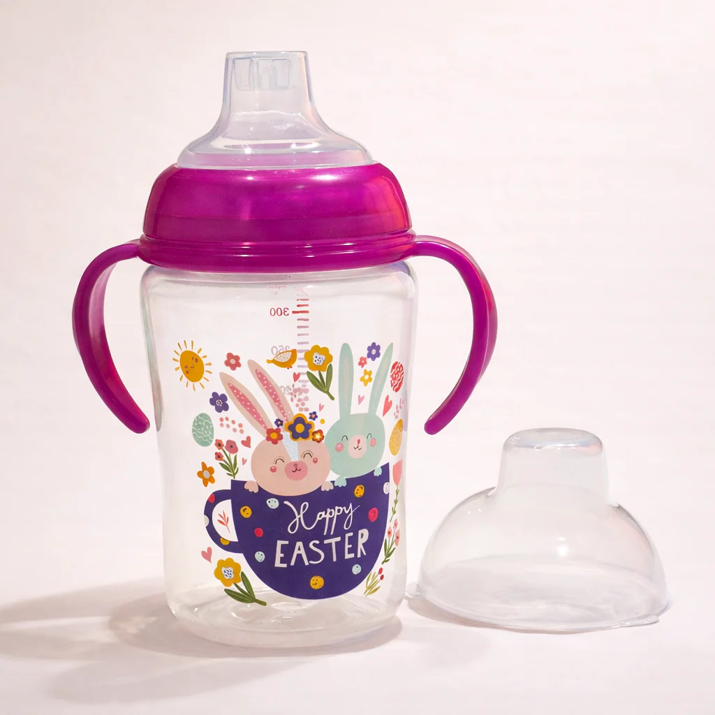 Baby Sippy Cup Rabbit Purple - Sunshine