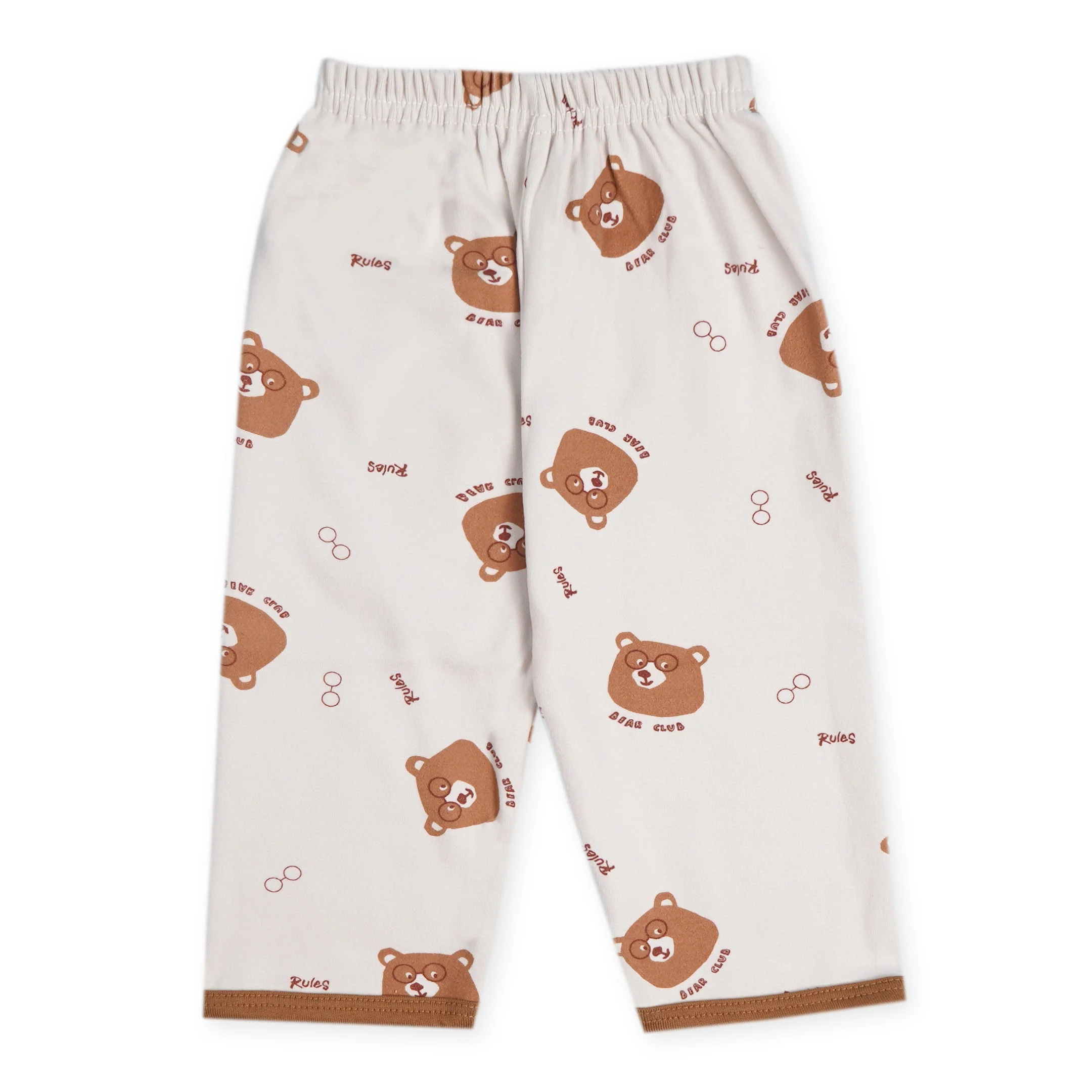 Baby Sleepsuit Fleece Bear Brown - Sunshine - Image 4