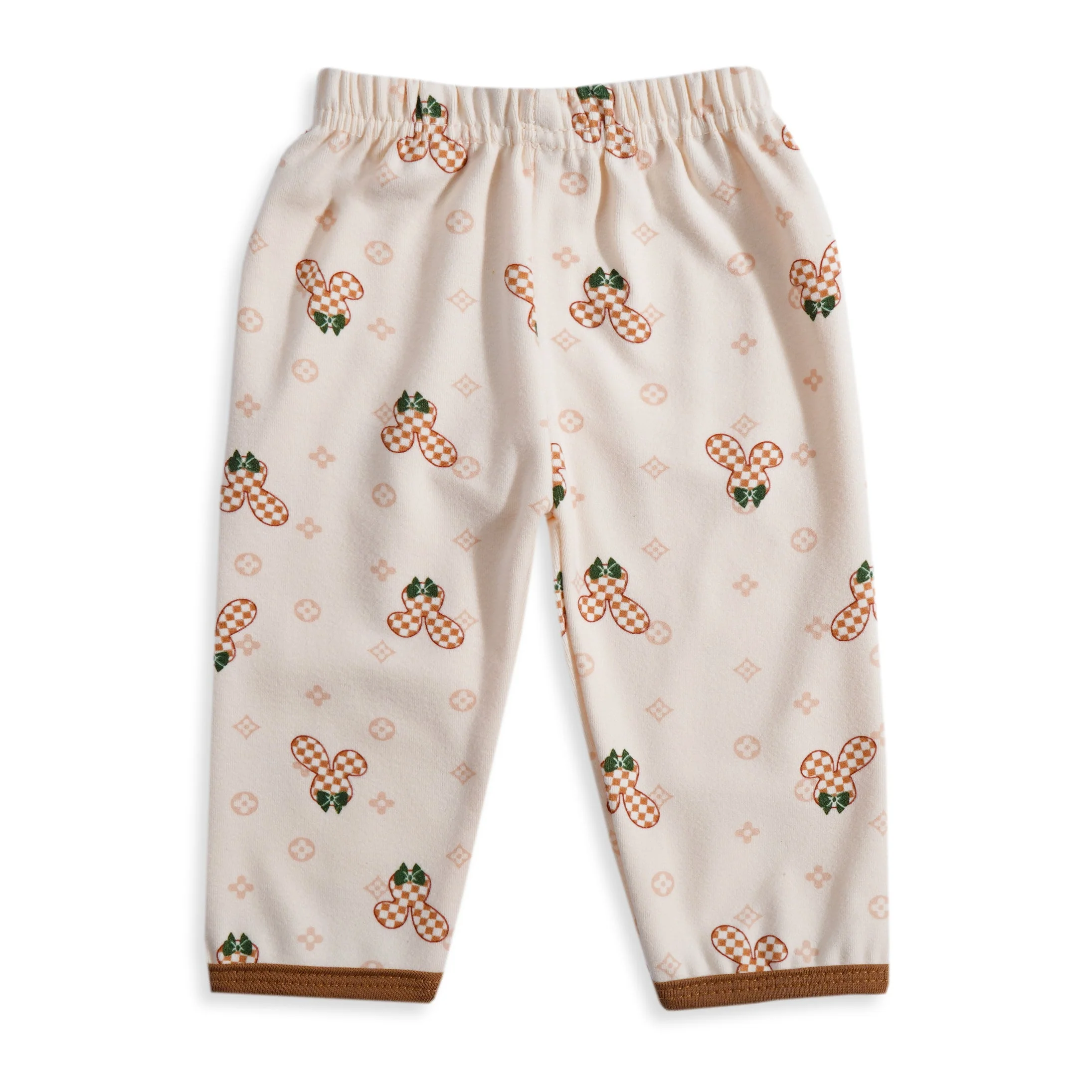 Baby Sleepsuit Fleece Bunny Brown - Sunshine - Image 2