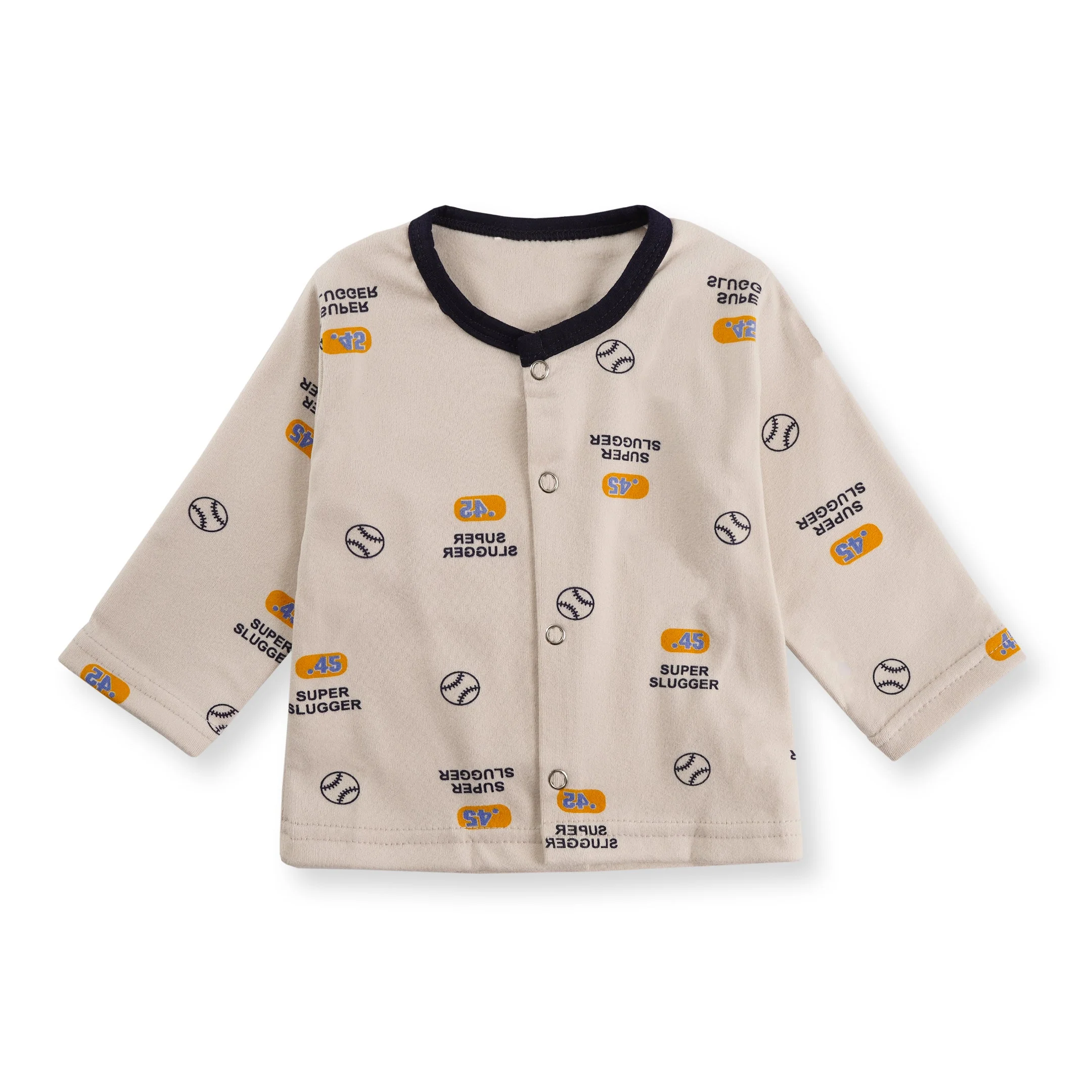 Baby Sleepsuit Fleece Super Slugger Beige - Sunshine - Image 3