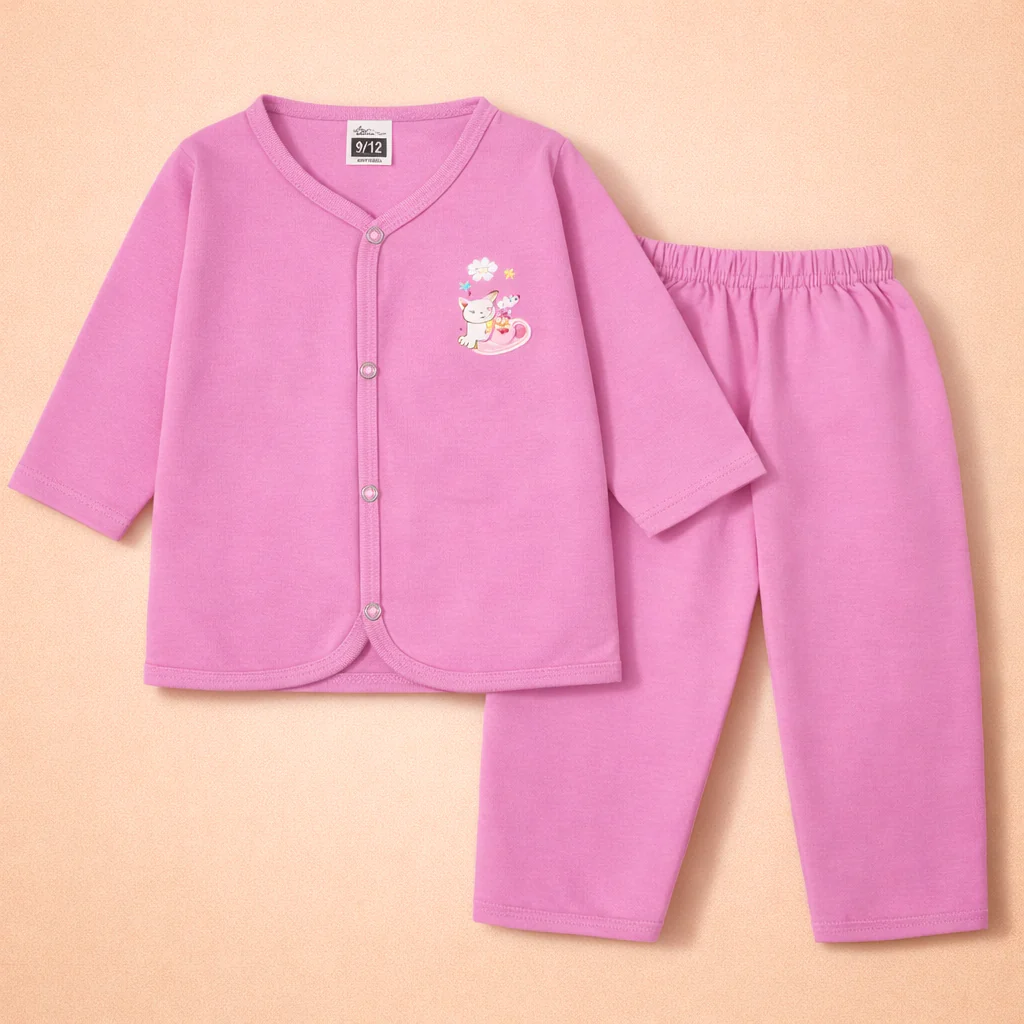 Baby Sleepsuit Purple - Sunshine