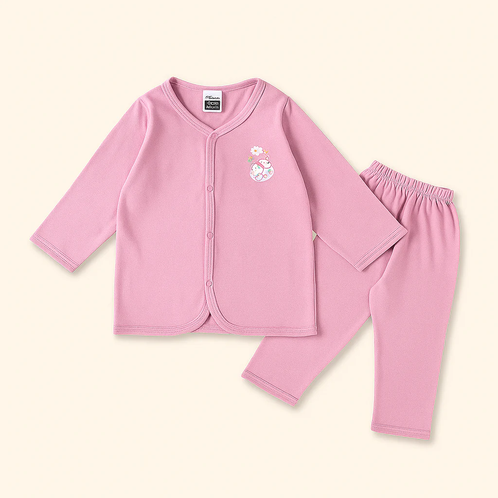 Baby Sleepsuit Purple - Sunshine - Image 2