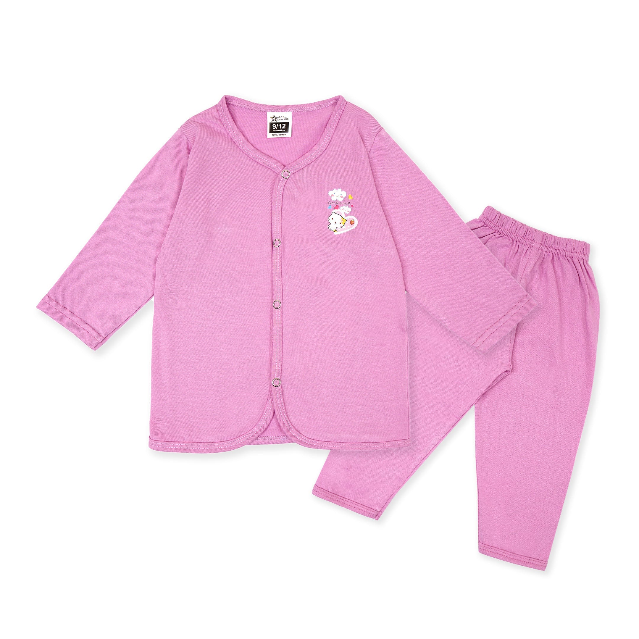 Baby Sleepsuit Purple - Sunshine - Image 5