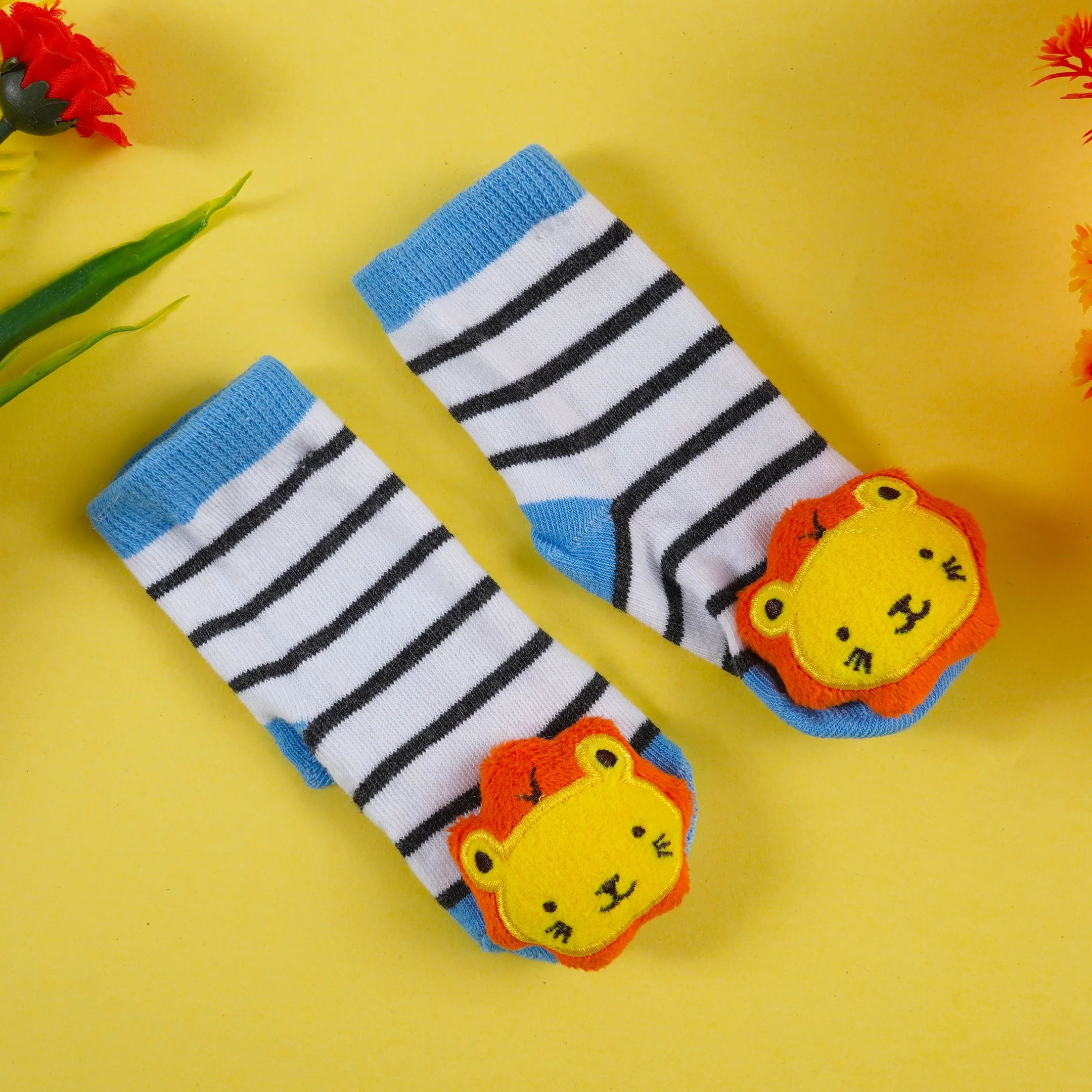Baby Socks Character Lion - Sunshine