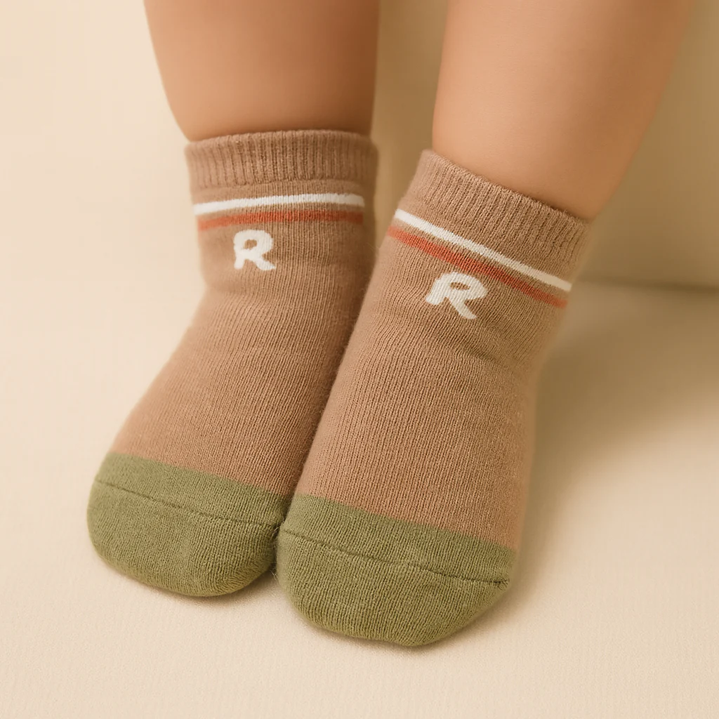 Baby Socks R Brown - Sunshine