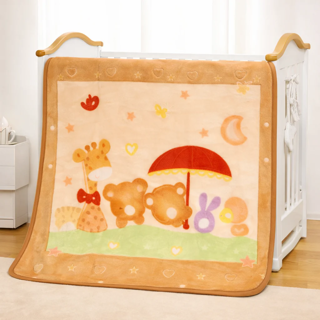 Baby Soft Zipper Blanket Skin (80Cm X 110Cm) - Sunshine