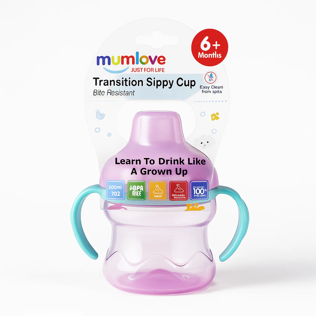 Baby Spout Cup Pink - Sunshine