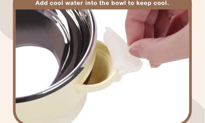 Baby Stainless Steel Feeding Bowl Pink - Sunshine - Image 4