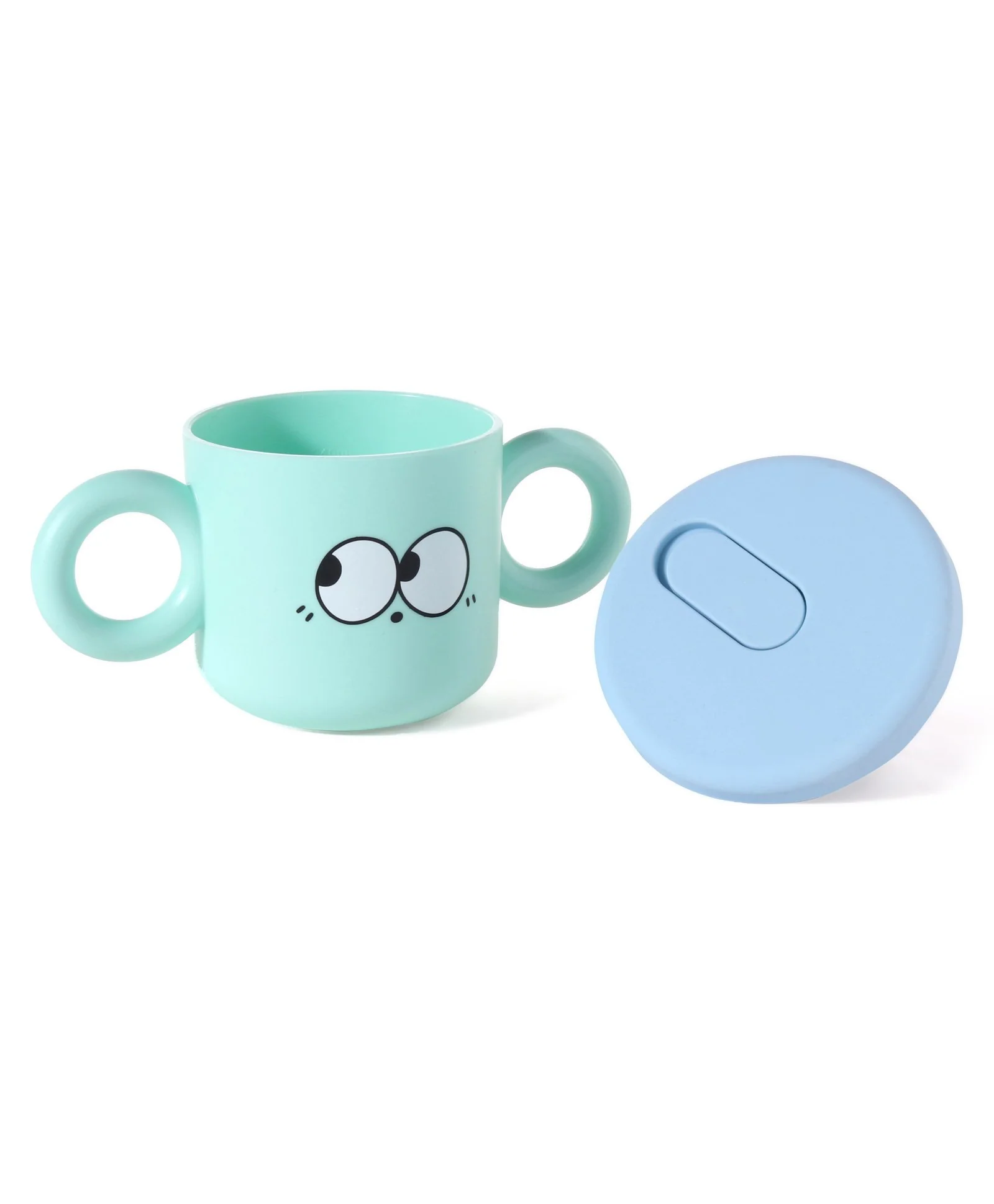 Baby Straw Sipping Cup Smiley Face Green - Sunshine - Image 8