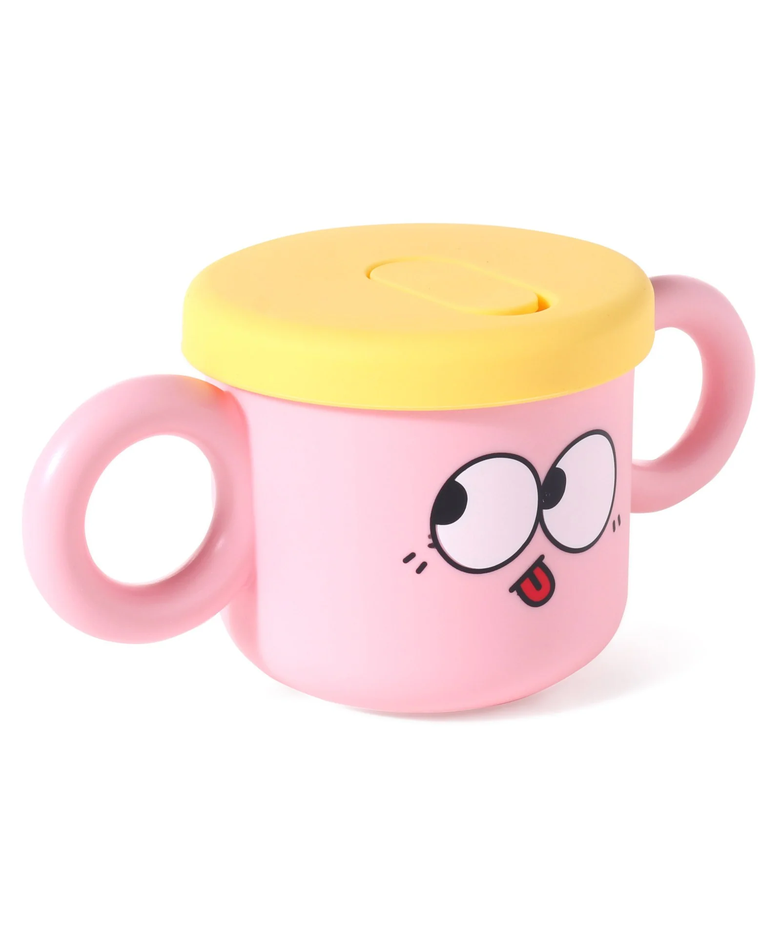Baby Straw Sipping Cup Smiley Face Pink - Sunshine - Image 3
