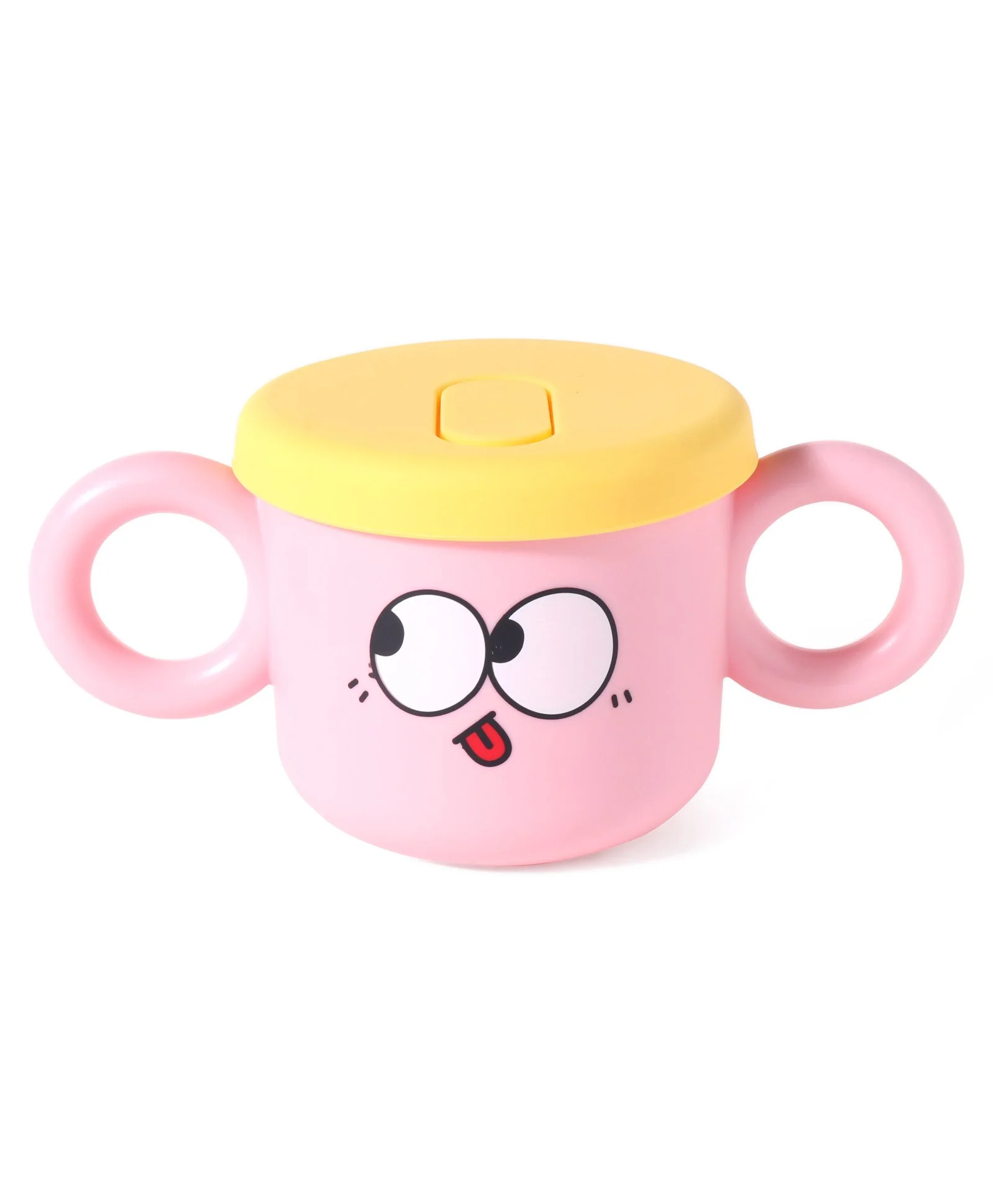Baby Straw Sipping Cup Smiley Face Pink - Sunshine - Image 5
