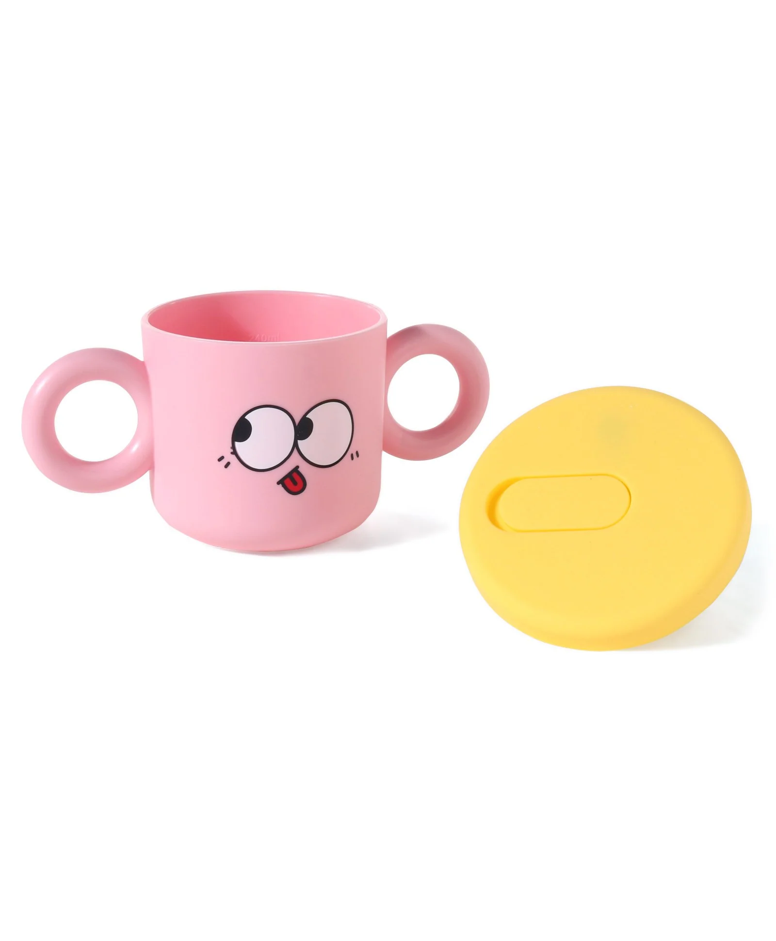 Baby Straw Sipping Cup Smiley Face Pink - Sunshine - Image 8