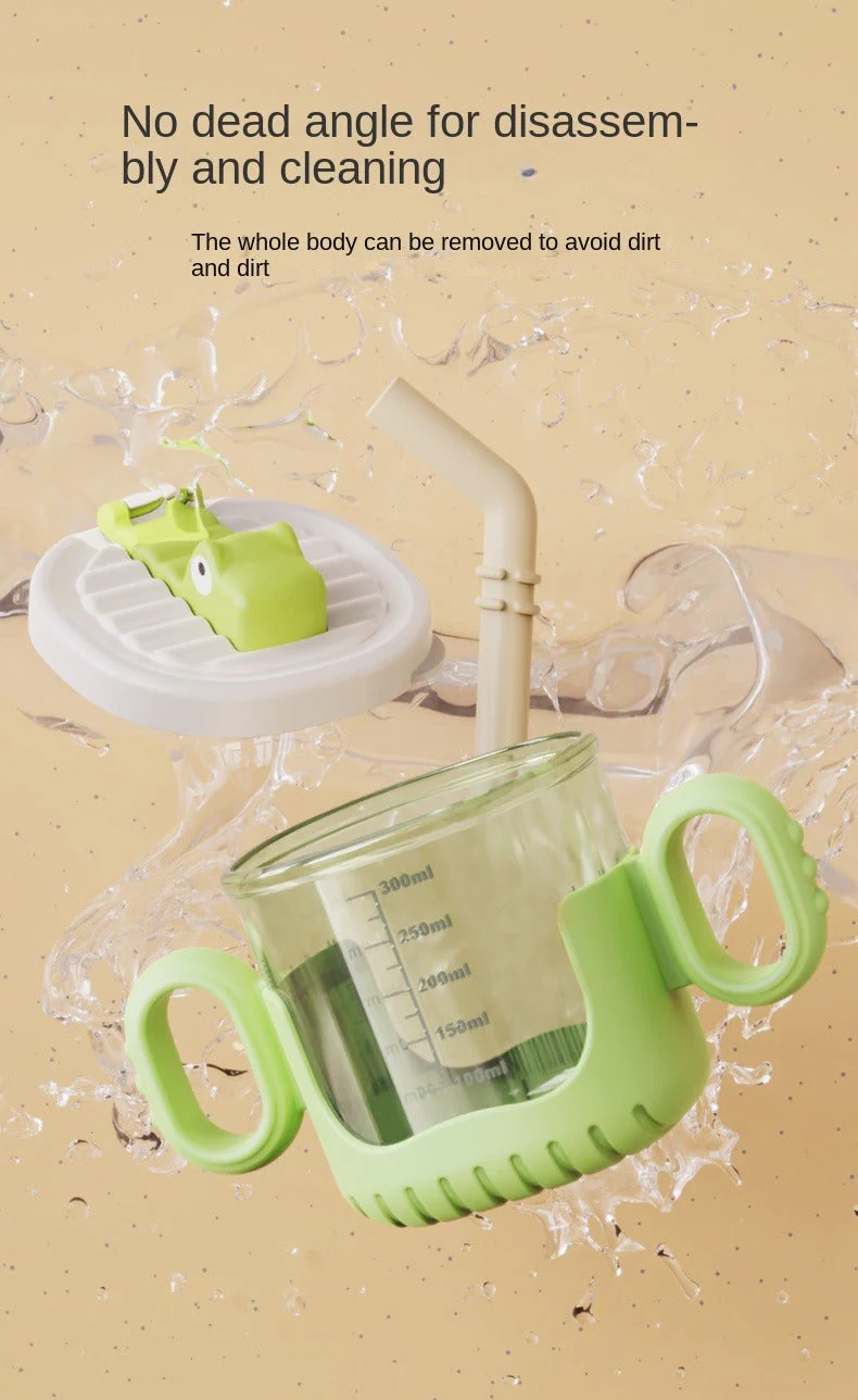Baby Straw Training Cup Purple 300Ml - Sunshine - Image 9