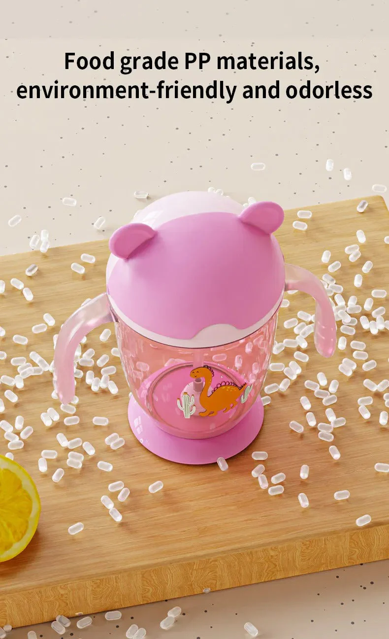 Baby Straw Training Sipper Cup Blue 300Ml - Sunshine - Image 3