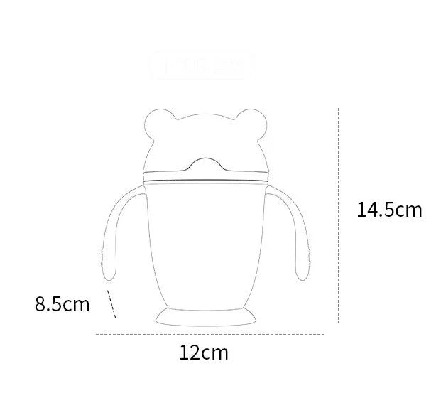 Baby Straw Training Sipper Cup Blue 300Ml - Sunshine - Image 7