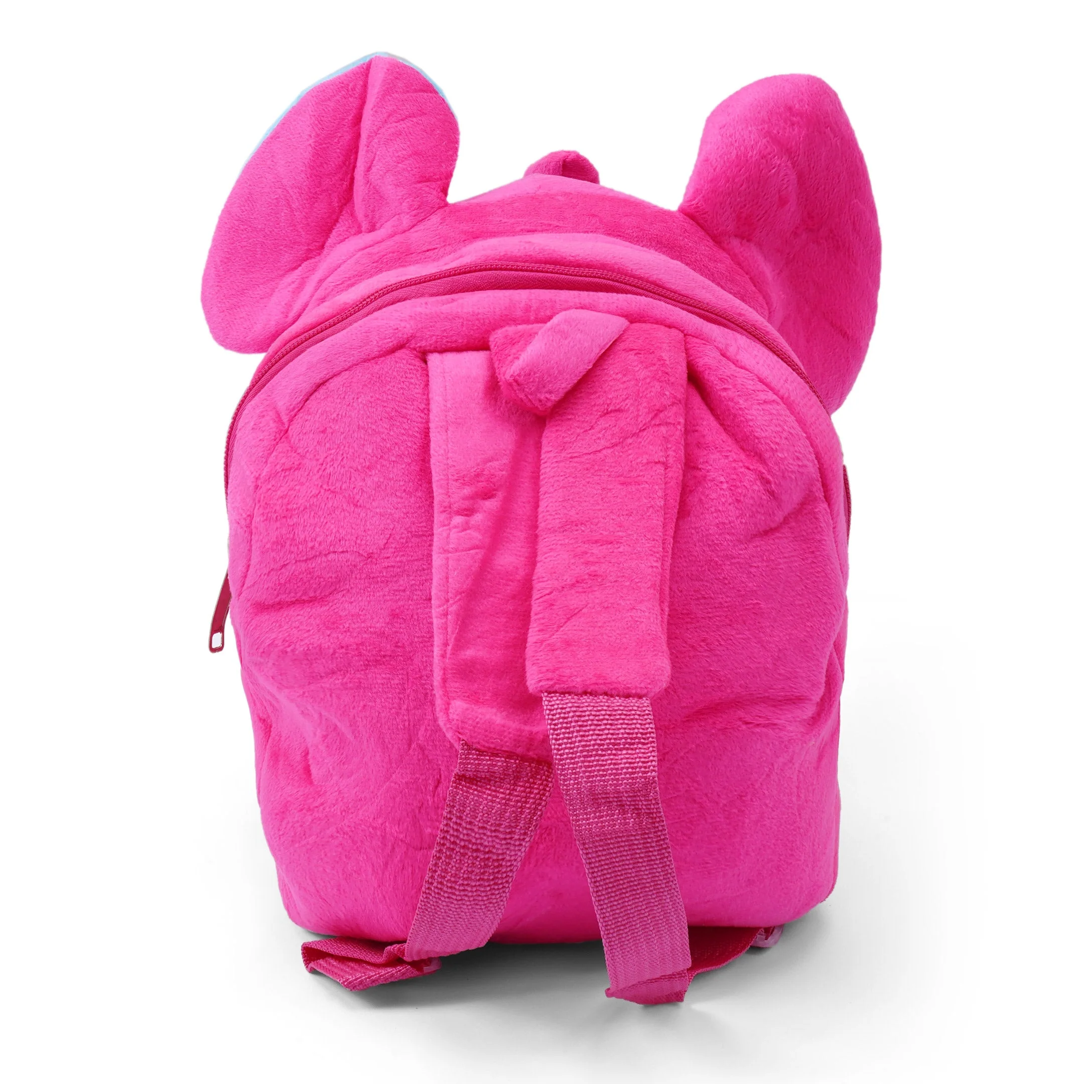 Baby Stuffed Toy School Bag Elephant Pink - Sunshine - Image 3