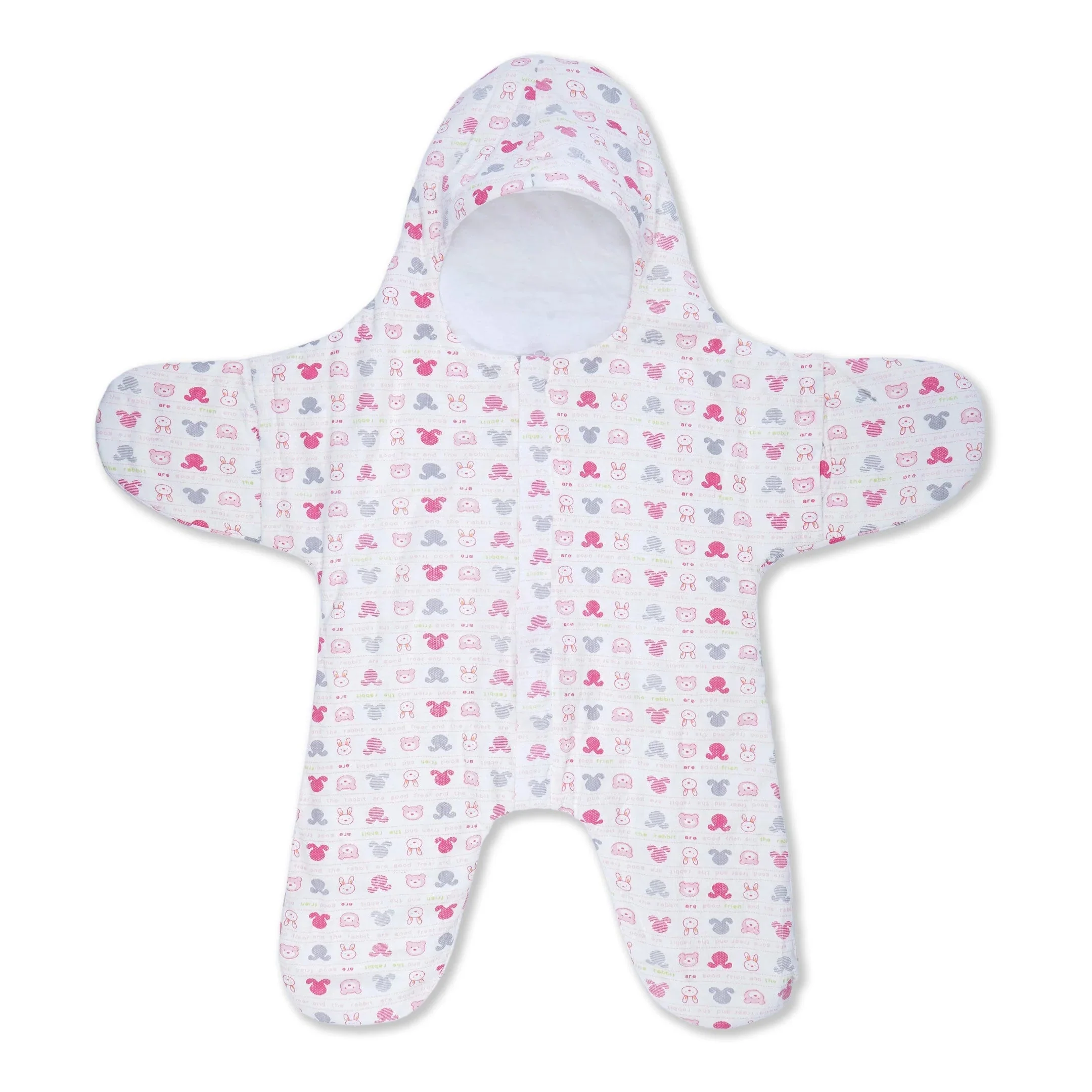 Baby Swaddle Blanket Pink (0-6 Months) - Sunshine - Image 5