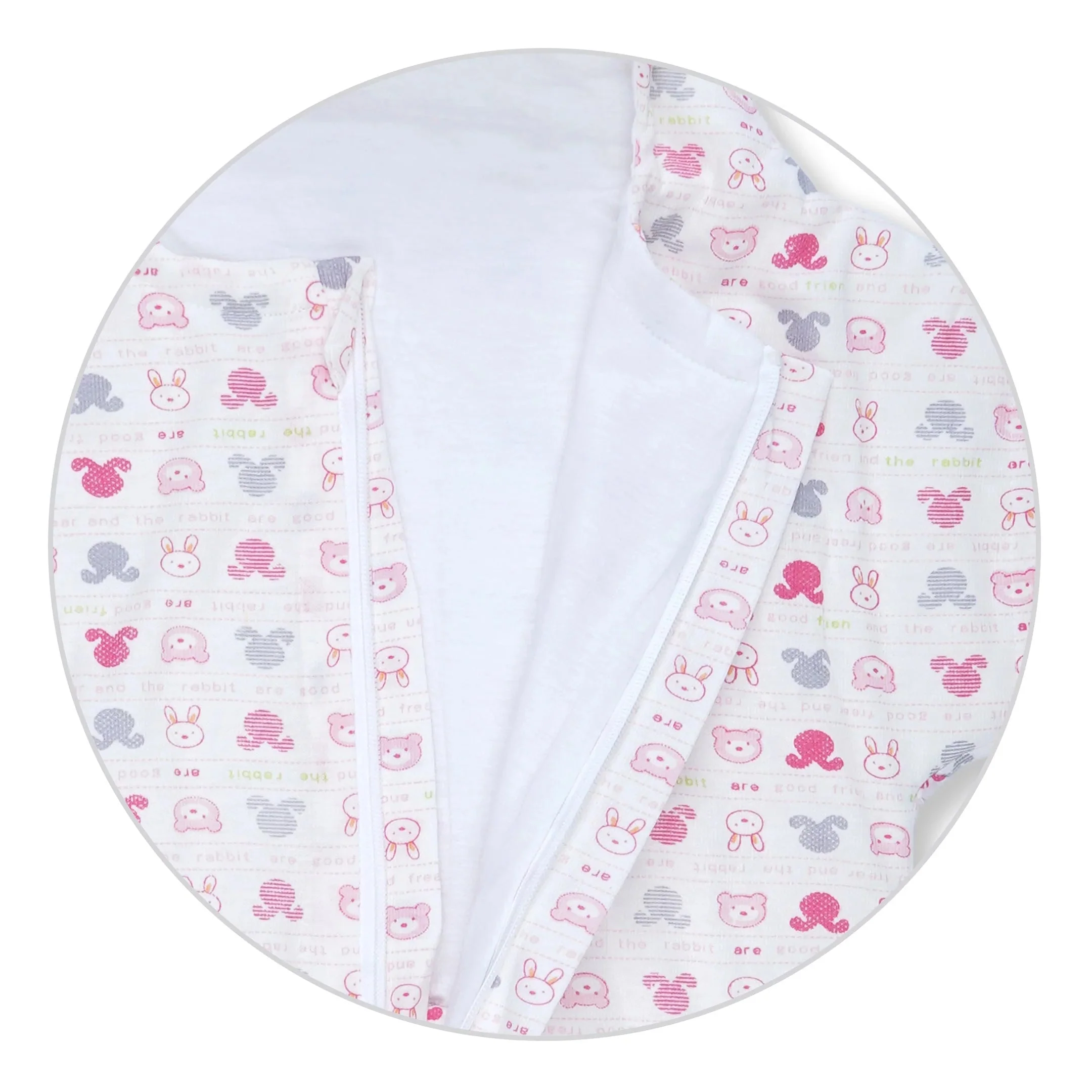 Baby Swaddle Blanket Pink (0-6 Months) - Sunshine - Image 6