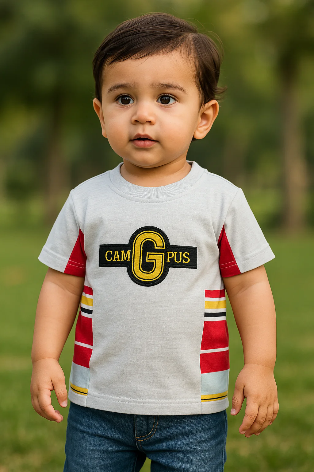 Baby T-Shirt Campus G Light Blue - Sunshine