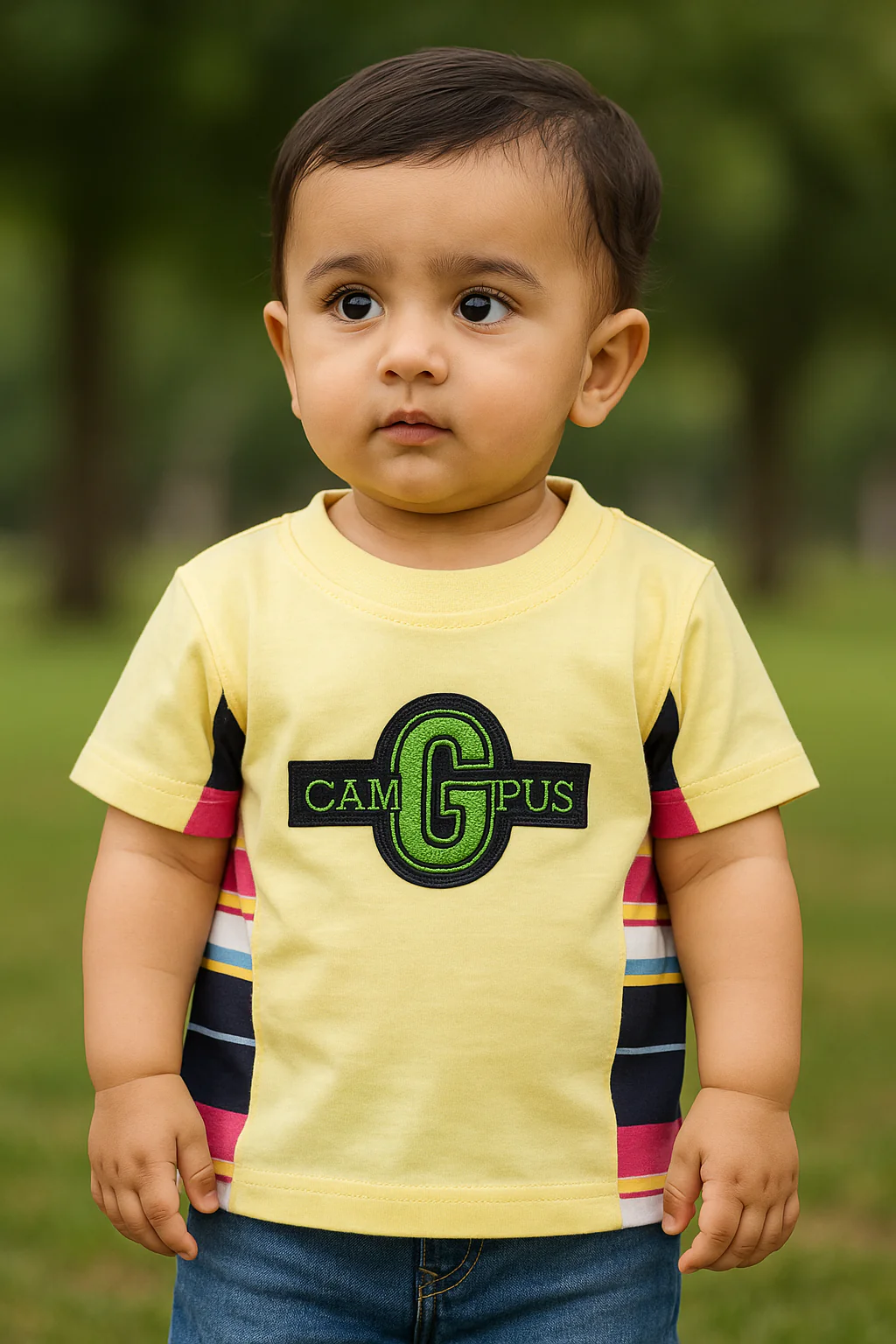 Baby T-Shirt Campus G Yellow - Sunshine