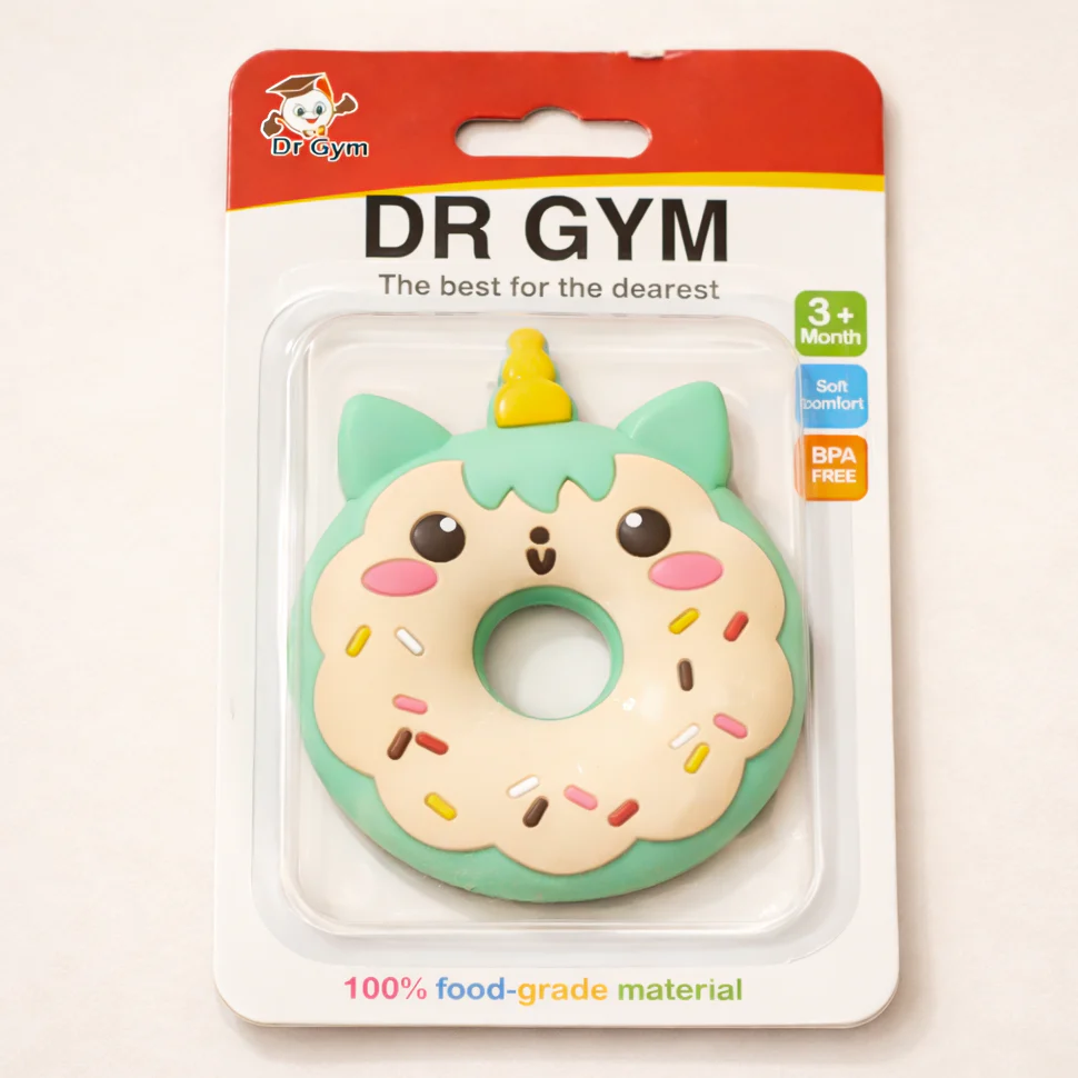 Baby Teether Donut Pink - Sunshine