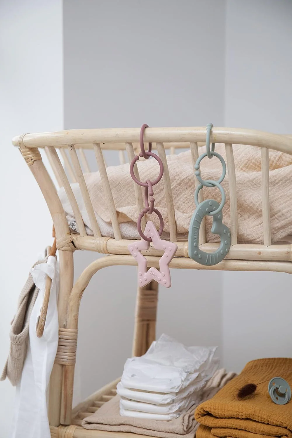 Baby Teether Heart Peach - Sunshine - Image 4