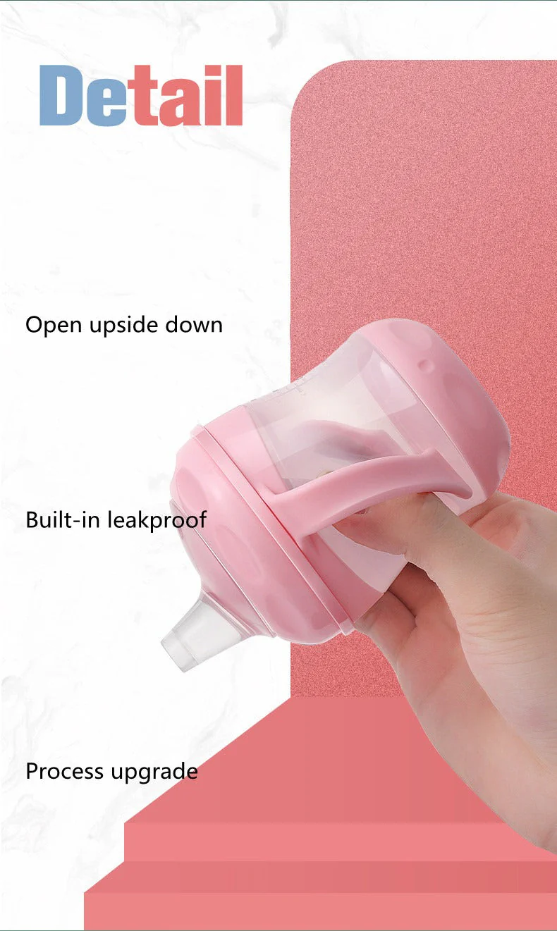 Baby Training Sipper Cup Pink 160Ml - Sunshine - Image 7