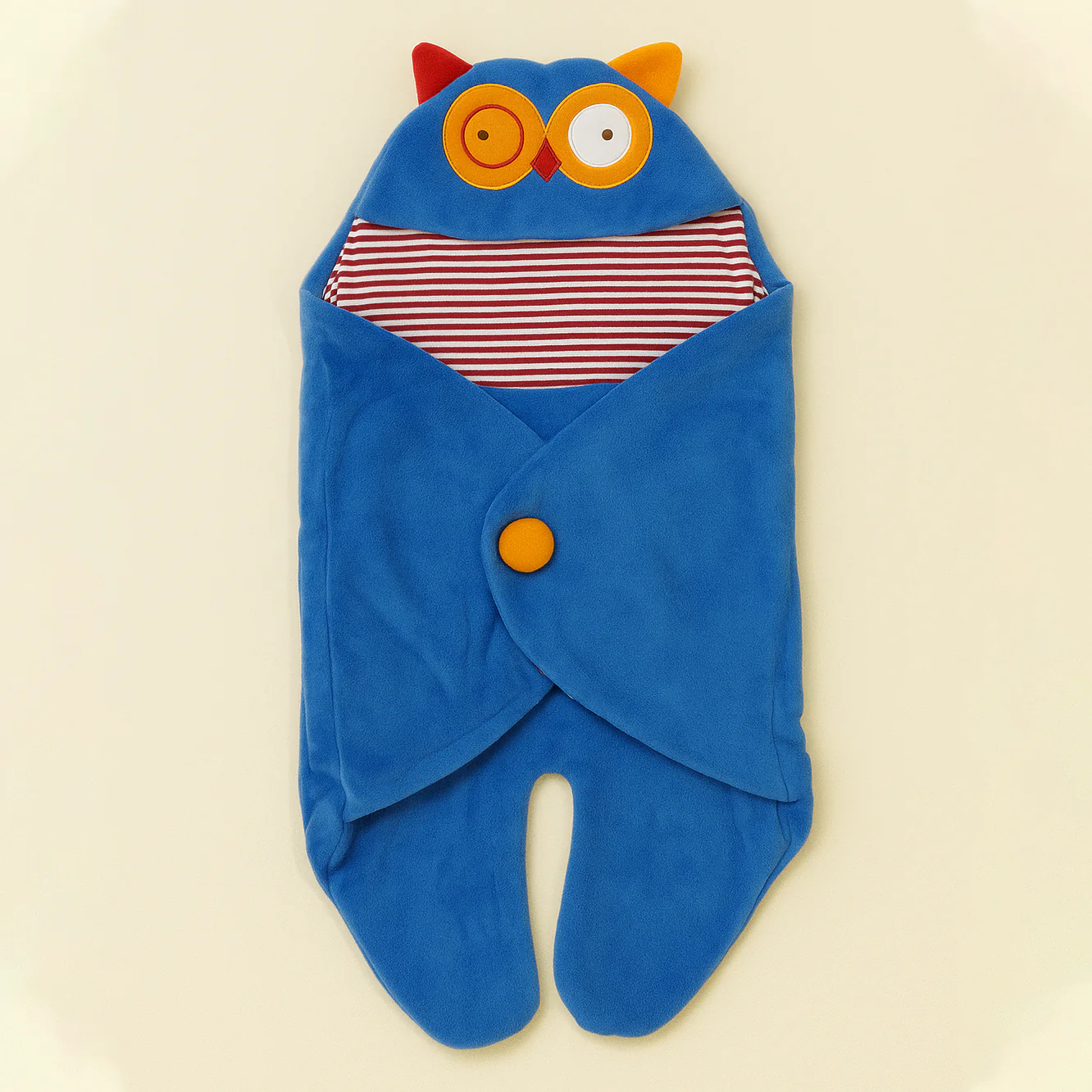 Baby Warm Swaddle Owl Blue - Sunshine