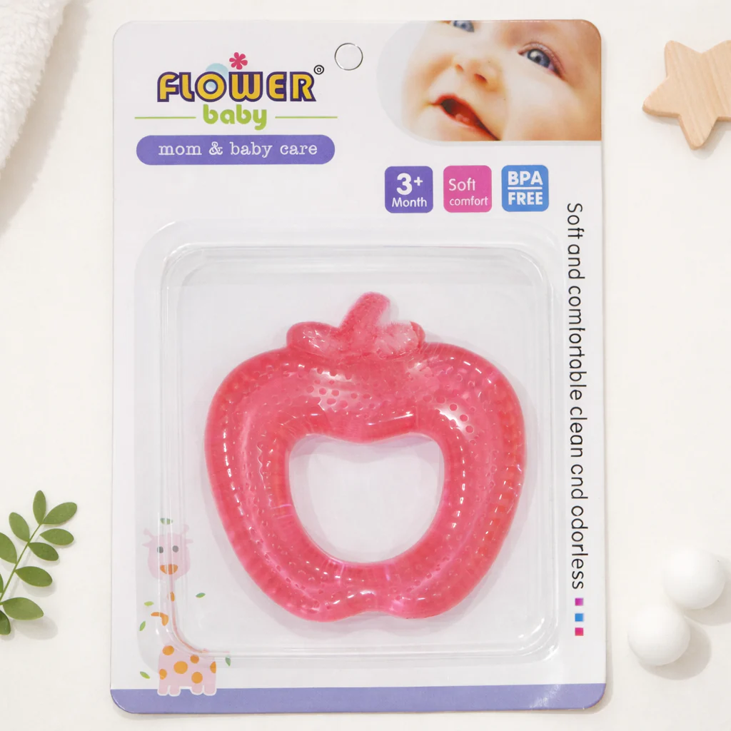 Baby Water Teether Apple Red - Sunshine