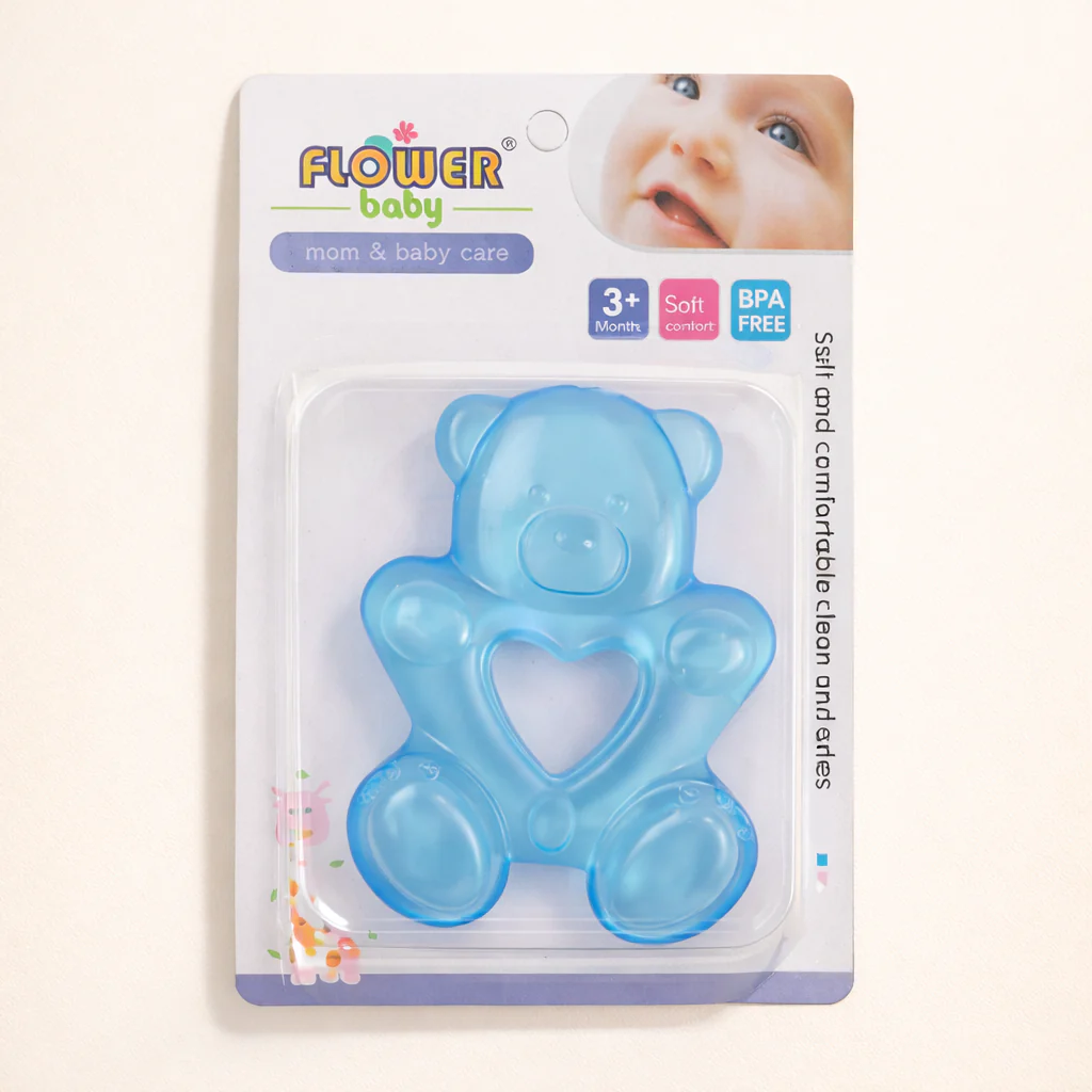 Baby Water Teether Bear Blue - Sunshine