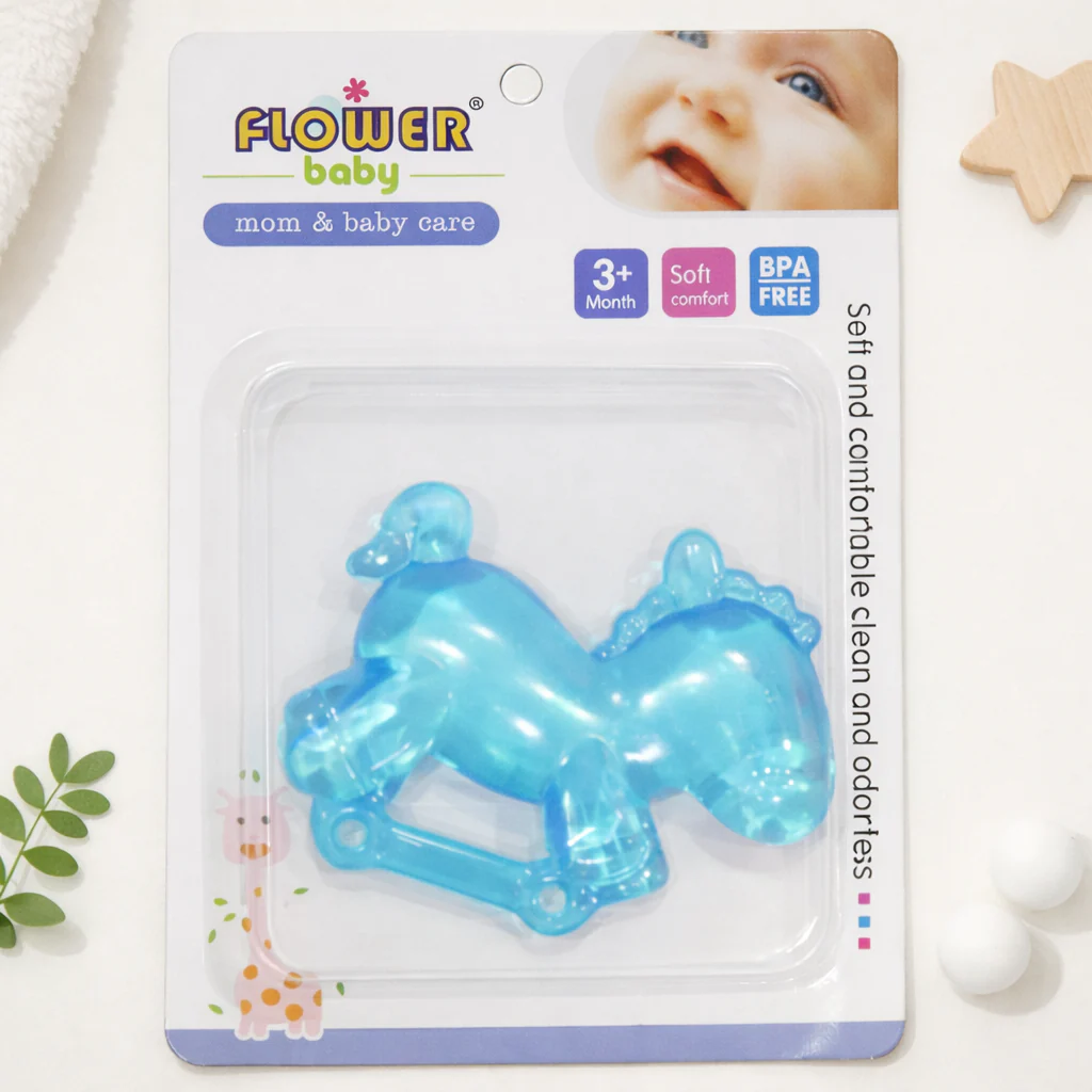 Baby Water Teether Donkey Blue - Sunshine