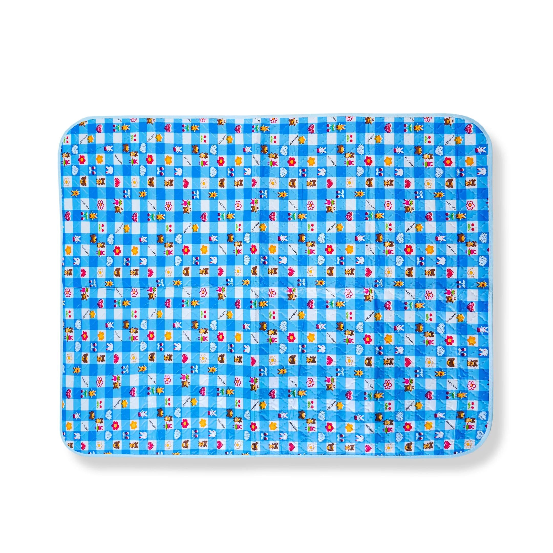 Baby Waterproof Changing Mat Dark Blue (60 X 80 Cm) - Sunshine - Image 2