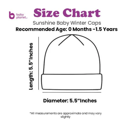 Baby Woolen Cap Bow Blue - Sunshine - Image 2