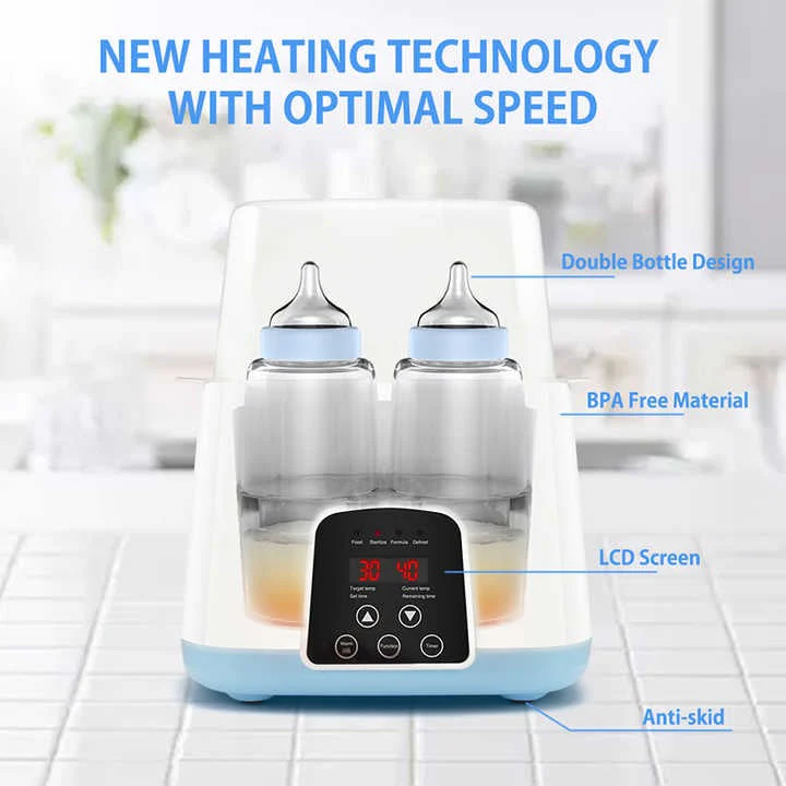 Bottle Warmer & Sterilizer Pink - Sunshine - Image 3
