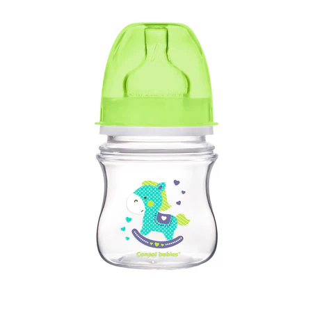 Canpol Babies Anti-Colic Wide Neck Bottle 120Ml Pp Easy Start Toys Green