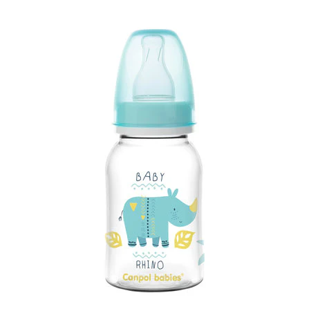 Canpol Babies Narrow Neck Bottle 120Ml Pp Africa Blue