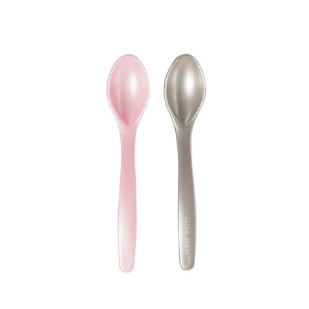 Canpol Babies Spoon 2 Pcs Pink & Grey - Image 4