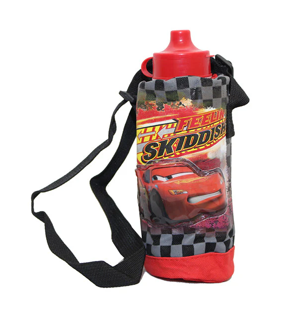 Cars Mc Quin-Bottle Bag (With Water Bottle)