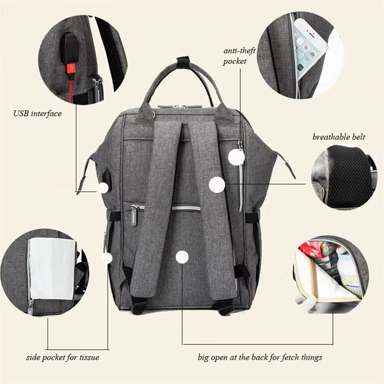 Chicco Baby Multifunction Travel Bag Dark Grey - Image 4