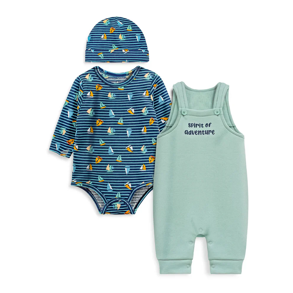 Cuddle & Cradle Baby Fleece Romper Set (Spirit Of Adventure)