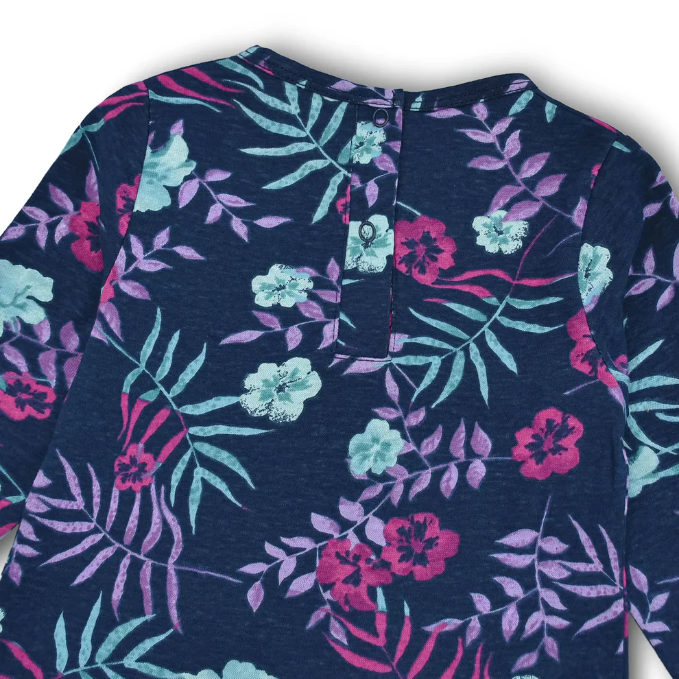 Cuddle & Cradle Girls Fleece Frock & Shirt Set (Mint - 002) - Image 3