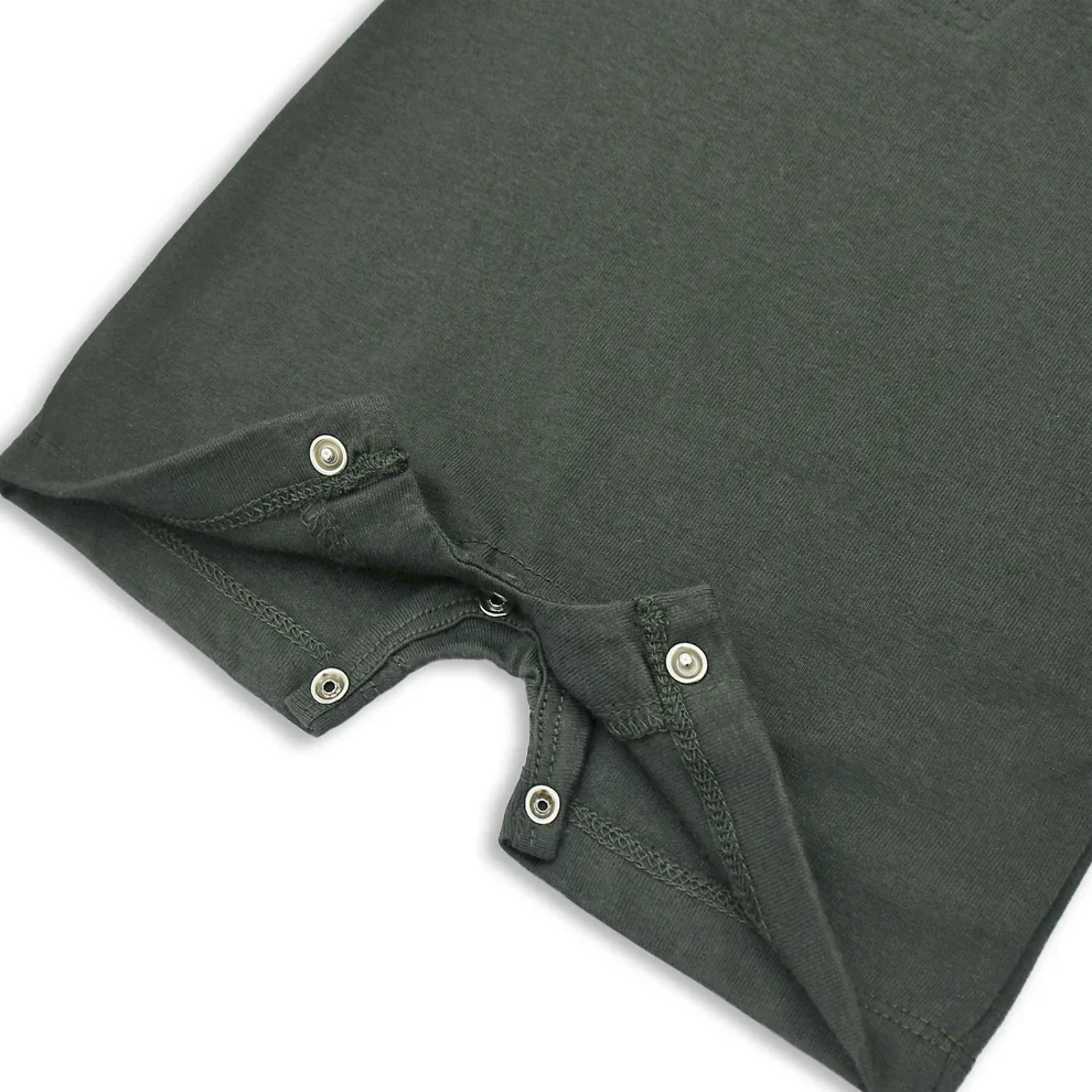 Cuddle & Cradle Half-Length Polo Romper (Anchor-001) - Image 4