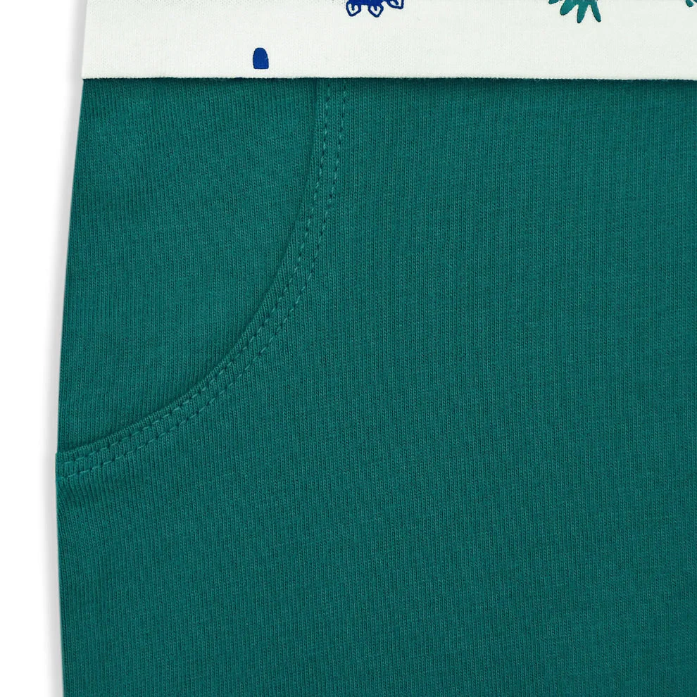 Cuddle & Cradle Half Length Romper - Dino Series - 002 - Image 4