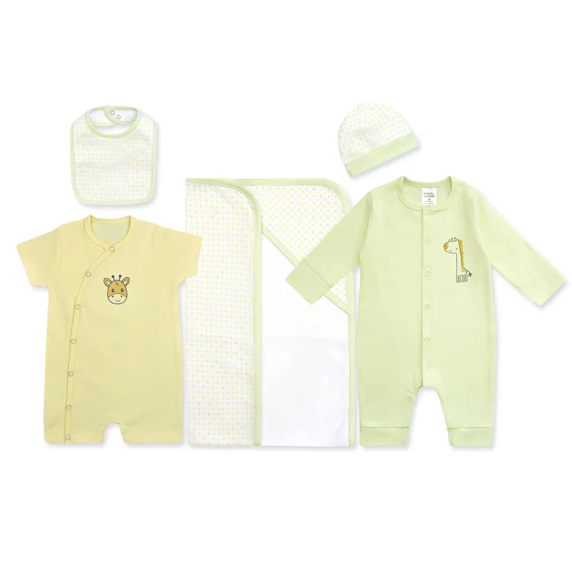 Cuddle & Cradle Newborn Set Of 5 (Giraffe)