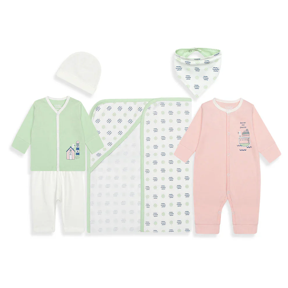 Cuddle & Cradle Newborn Set Of 6 (Seaside)