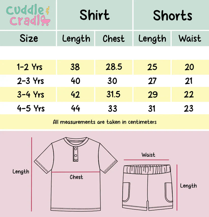 Cuddle & Cradle Shirt & Shorts Set - Giraffe - Image 6
