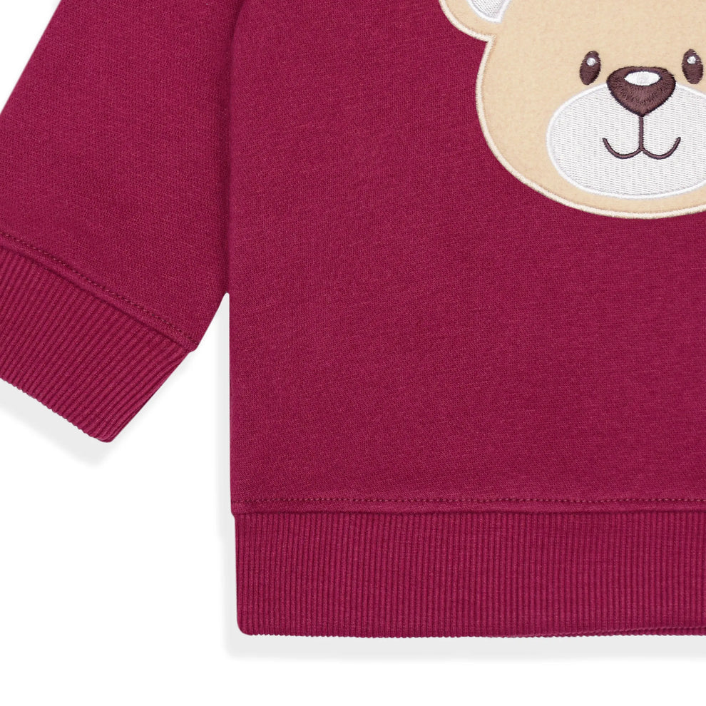 Cuddle & Cradle Sweat-Hoodie & Trouser Set (Teddy Bear) - Image 4
