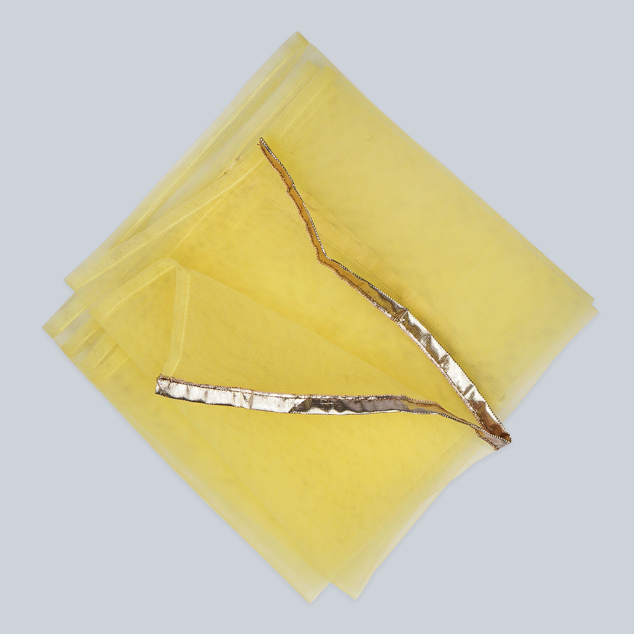 Dhaagay Lime Yellow Shirt With Dupatta Outfit - Image 3