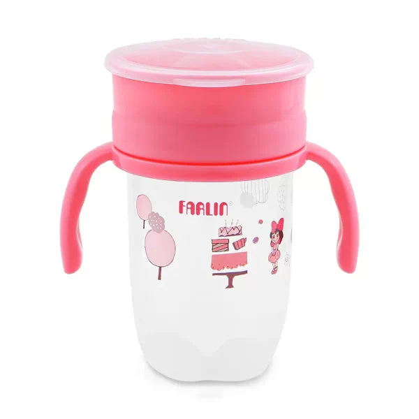 Farlin Training Cup – Pink - Image 2